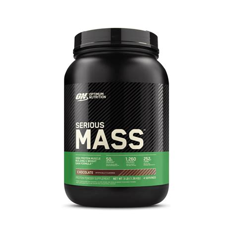 Optimum Nutrition Serious Mass, Weight Gainer Protein Powder, .